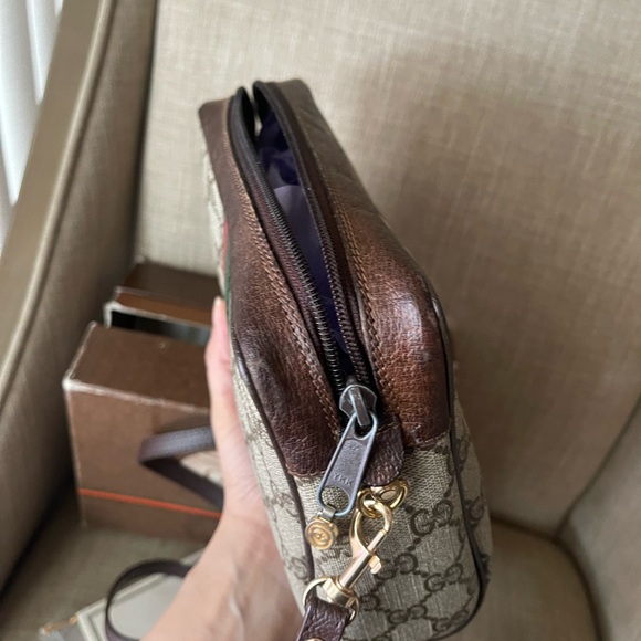 Authentic Gucci vintage web sherry line crossbody bag 98.69.014.3553 (F101) - Picture 9 of 15